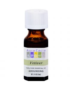 Aura Cacia Pure Essential Oil Vetiver - 0.5 fl oz