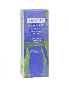 Emerita Pro-Gest Cream - Lavender - 4 oz