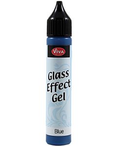 Viva Decor Glass Effect Gel 25ml-Blue