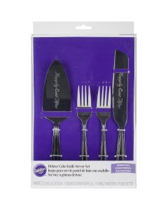 Wilton Deluxe Cake Knife Server Set-