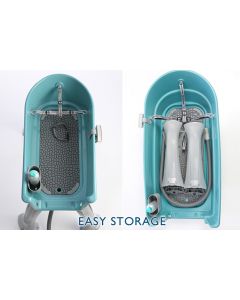 PSUSA Booster Bath Elevated Pet Bathing Extra Large Teal 50" x 21.25" x 15"