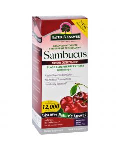 Nature's Answer Natures Answer Sambucus - Original - Natural Cherry Flavor - 8 oz