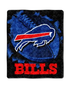 The Northwest Company Bills 50"x60" Sherpa Throw - Burst Series (NFL) - Bills 50"x60" Sherpa Throw - Burst Series (NFL)