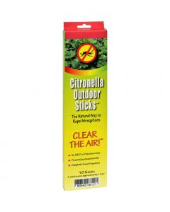 Neem Aura Naturals Outdoor Citronella Sticks - 10 count