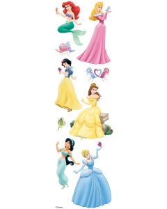 Sticko Disney Slims Dimensional Stickers-Princess