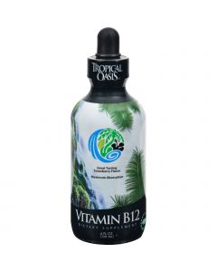 Tropical Oasis Vitamin B12 Dropper Strawberry - 4 fl oz