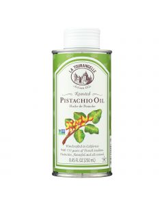 La Tourangelle Roasted Pistachio Oil - Case of 6 - 8.45 oz.