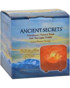 Ancient Secrets Himalayan Salt Tea Light Lotus - Pack