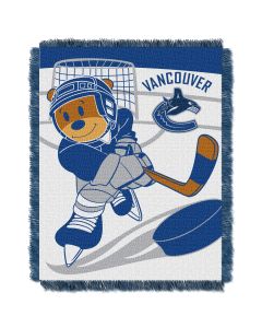 The Northwest Company Canucks  Baby 36x46 Triple Woven Jacquard Throw - Score Series