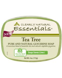 Clearly Natural Glycerin Bar Soap - Tea Tree - 4 oz