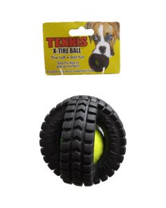 Pet Qwerks 3.5" Tennis Ball X-Tire Ball-