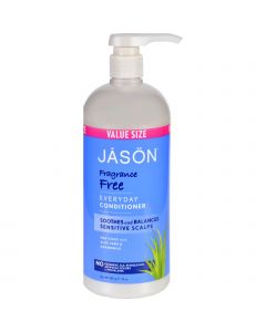 Jason Natural Products Conditioner for Sensitive Scalp - Fragrance Free - 32 oz