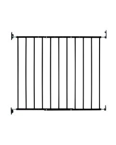 Kidco Safeway Wall Mounted Pet Gate Black 24.75" - 43.5" x 30.5"