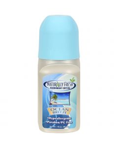 Naturally Fresh Roll-On Deodorant Crystal Ocean Breeze - 3 oz