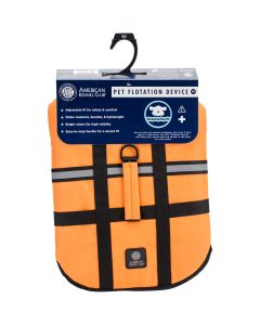 Bh Pet Gear AKC Flotation Vest-Orange Extra Small