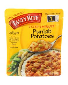 Tasty Bite Entree - Indian Cuisine - Punjab Potatoes - 10 oz - case of 6