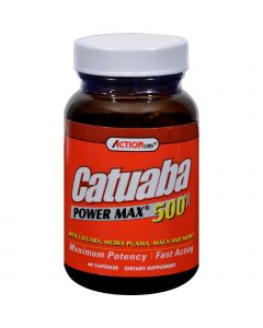 Action Labs Catuaba Power Max 500 - 500 mg - 60 Capsules