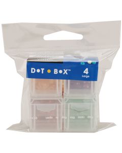 Cottage Mills Dot Box Refill Boxes 4/Pkg-Large 1.25"X1.25"X1.25"