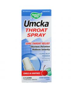 Nature's Way Natures Way Throat Spray - Umcka - Cherry - 1.9 oz - 1 each