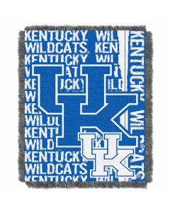 The Northwest Company Kentucky College 48x60 Triple Woven Jacquard Throw - Double Play Series
