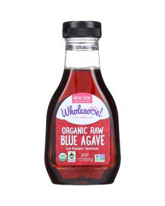 Wholesome Sweeteners Blue Agave - Organic - Raw - 11.75 oz - case of 6