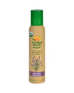 Citrus Magic Air Freshener - Odor Eliminating - Spray - Lavender Eucalyptus - 3.5 oz