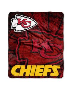 The Northwest Company CHIEFS "Roll Out" 50"x60" Raschel Throw (NFL) - CHIEFS "Roll Out" 50"x60" Raschel Throw (NFL)