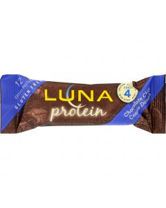 Clif Bar Luna Protein Bar - Cookie Dough - Case of 12 - 1.6 oz