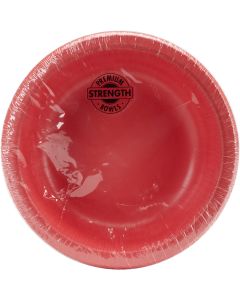 Creative Converting Paper Bowls 20oz 20/Pkg-Coral