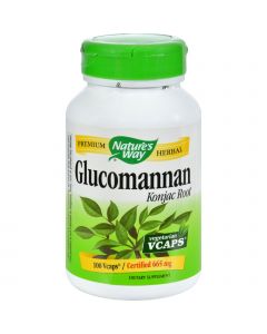 Nature's Way Glucomannan Root - 100 Capsules
