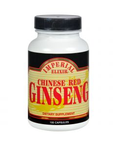 Imperial Elixir Chinese Red Ginseng - 100 Caps