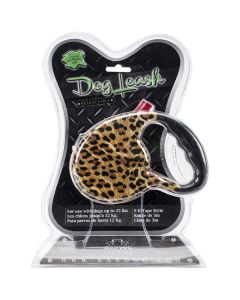 Nandog Pet Gear Nandog Retractable Leash-Wild Leopard