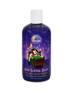 Rainbow Research Organic Herbal Bubble Bath For Kids Sweet Dreams - 12 fl oz