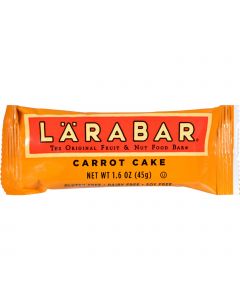 LaraBar - Carrot Cake - Case of 16 - 1.6 oz