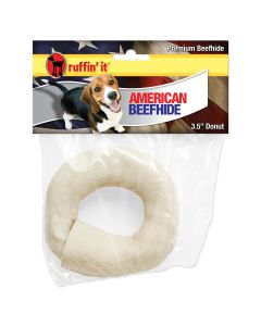 Westminster Pet Products American Beefhide 3.5" Donut 1/Pkg-
