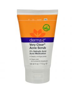 Derma E Very Clear Cleansing Scrub - 4 fl oz