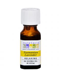 Aura Cacia Tasmanian Lavender in Jojoba Oil - 0.5 fl oz