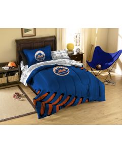 The Northwest Company Mets Twin Bed in a Bag Set (MLB) - Mets Twin Bed in a Bag Set (MLB)