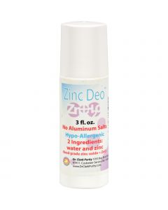 Dr. Clark's Purity Products Roll-On Zinc Deodorant - 3 oz