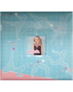 MBI Sport & Hobby Post Bound Album W/Window 12"X12"-Gymnastics