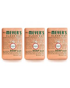 Mrs. Meyer's Bar Soap - Geranium - Case of 12 - 8 oz