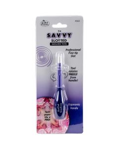 Quilled Creations Quilling Savvy Slotted Tool-4"