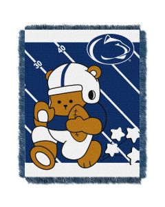 The Northwest Company Penn State  College Baby 36x46 Triple Woven Jacquard Throw - Fullback Series