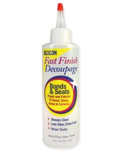 Beacon Fast Finish Decoupage Sealer-8oz