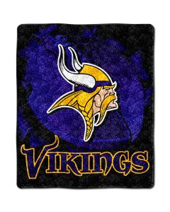 The Northwest Company Vikings 50"x60" Sherpa Throw - Burst Series (NFL) - Vikings 50"x60" Sherpa Throw - Burst Series (NFL)