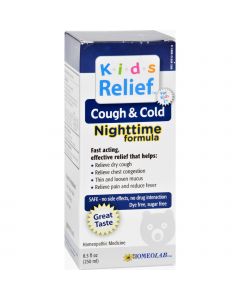 Homeolab USA Kids Cough and Cold Nighttime Formula - 8.5 fl oz