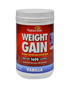 Naturade Weight Gain Vanilla - 40 oz