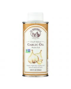 La Tourangelle French Infused Garlic Oil - Case of 6 - 8.45 Fl oz.