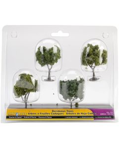 Woodland Scenics Deciduous Trees 2" To 3" 4/Pkg-