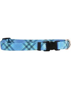 Yellow Dog Design Yellow Dog Collar Large 18"X28"-Blue Kilt